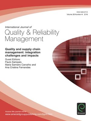 cover image of International Journal of Quality & Reliability Management, Volume 33, Number 4